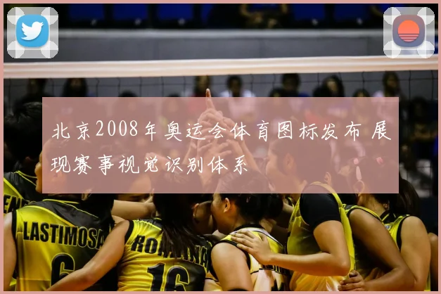 北京2008年奥运会体育图标发布 展现赛事视觉识别体系