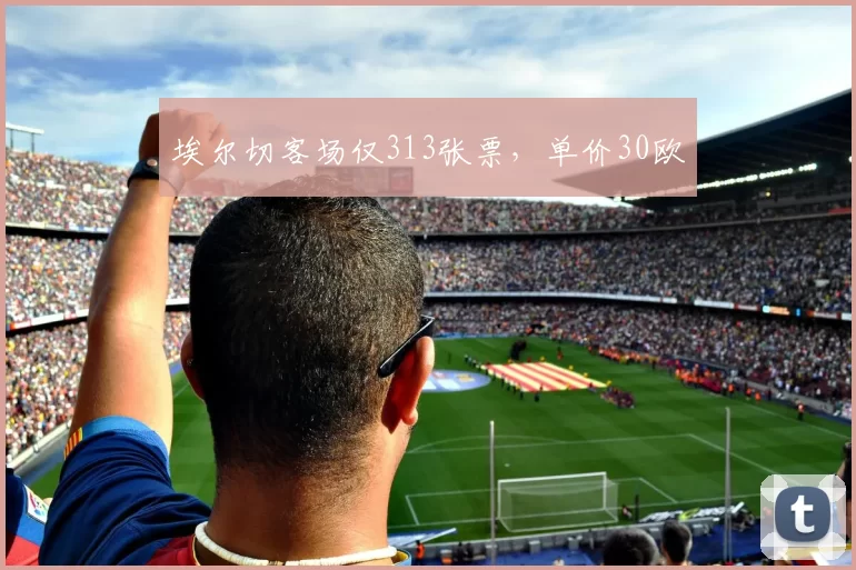 埃尔切客场仅313张票，单价30欧