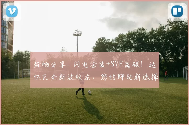 好物分享_ 闪电涂装+SVF高碳！达亿瓦全新波纹龙，您的野钓新选择