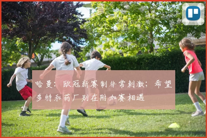 哈曼：欧冠新赛制非常刺激；希望多特和药厂别在附加赛相遇